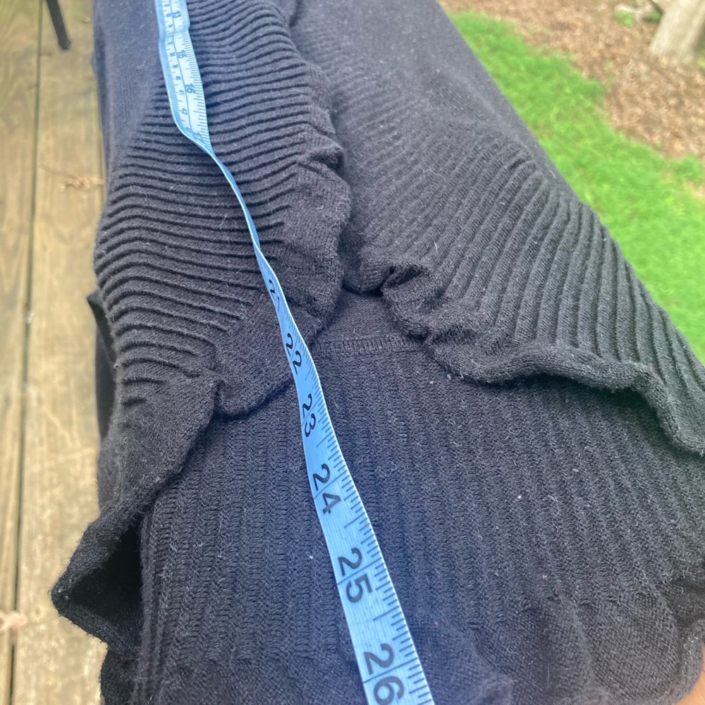 Lane Bryant black open cardigan - Picture 6 of 7